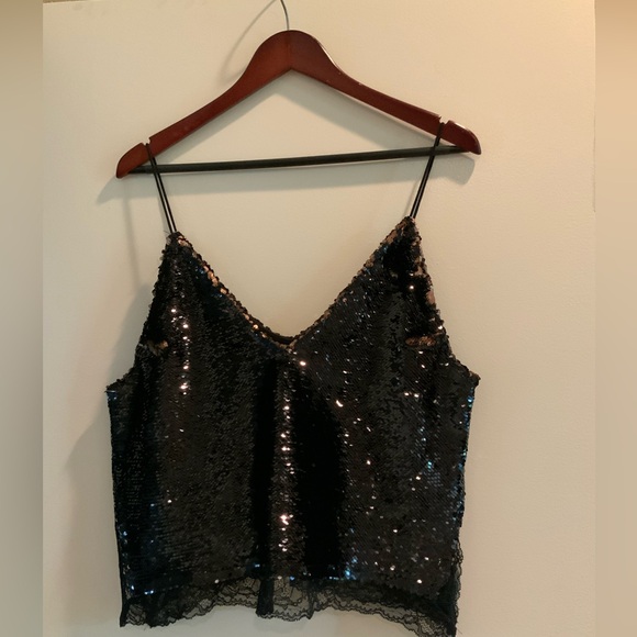 Free people sequin tank top s - Picture 7 of 7